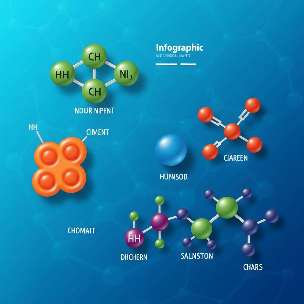 Scientific representation of nutritional components